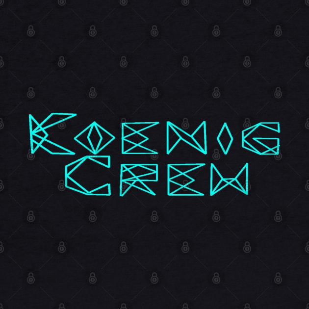 KoenigCrew Logo (Light Blue) by Young Inexperienced 